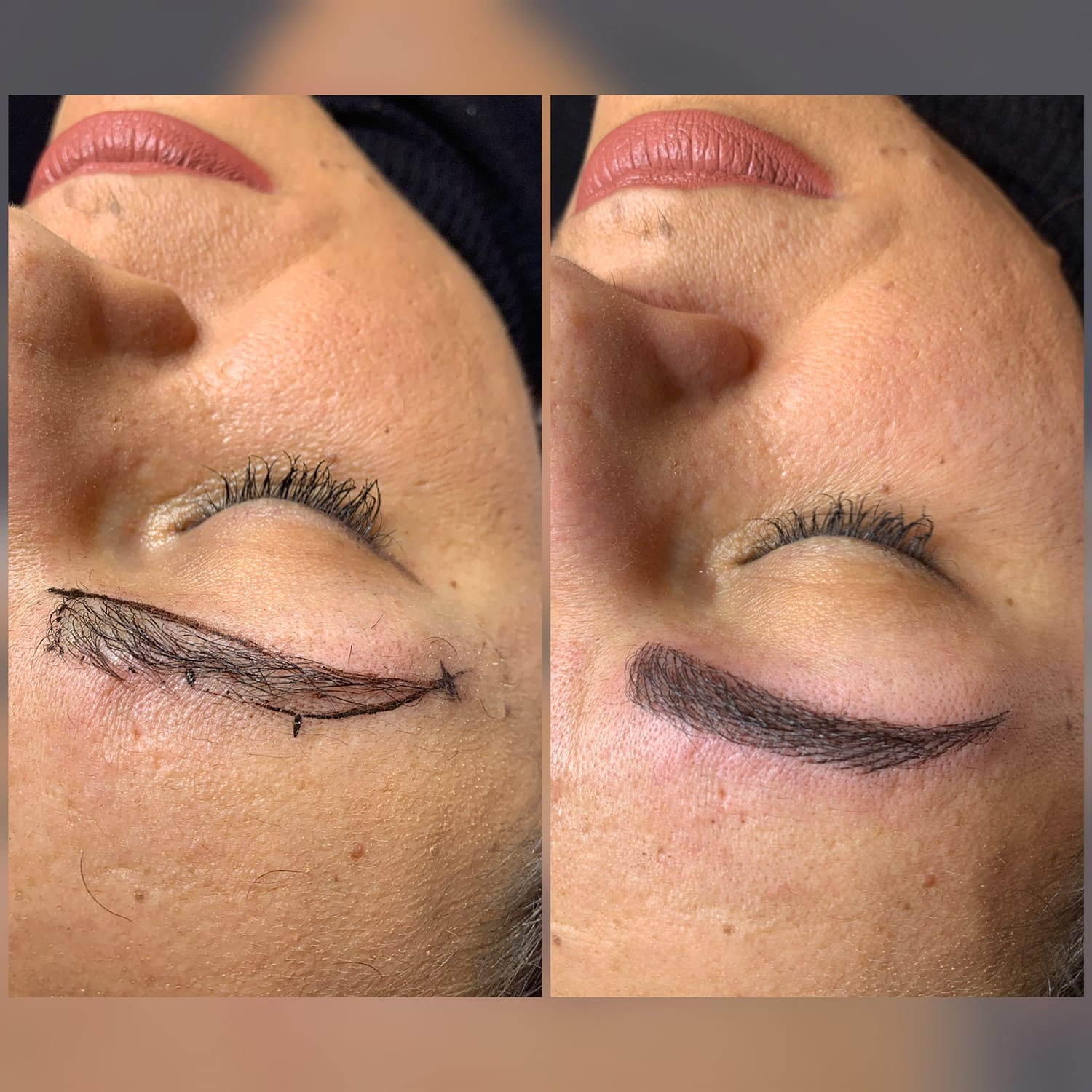 Trucco semipermanente sopracciglia