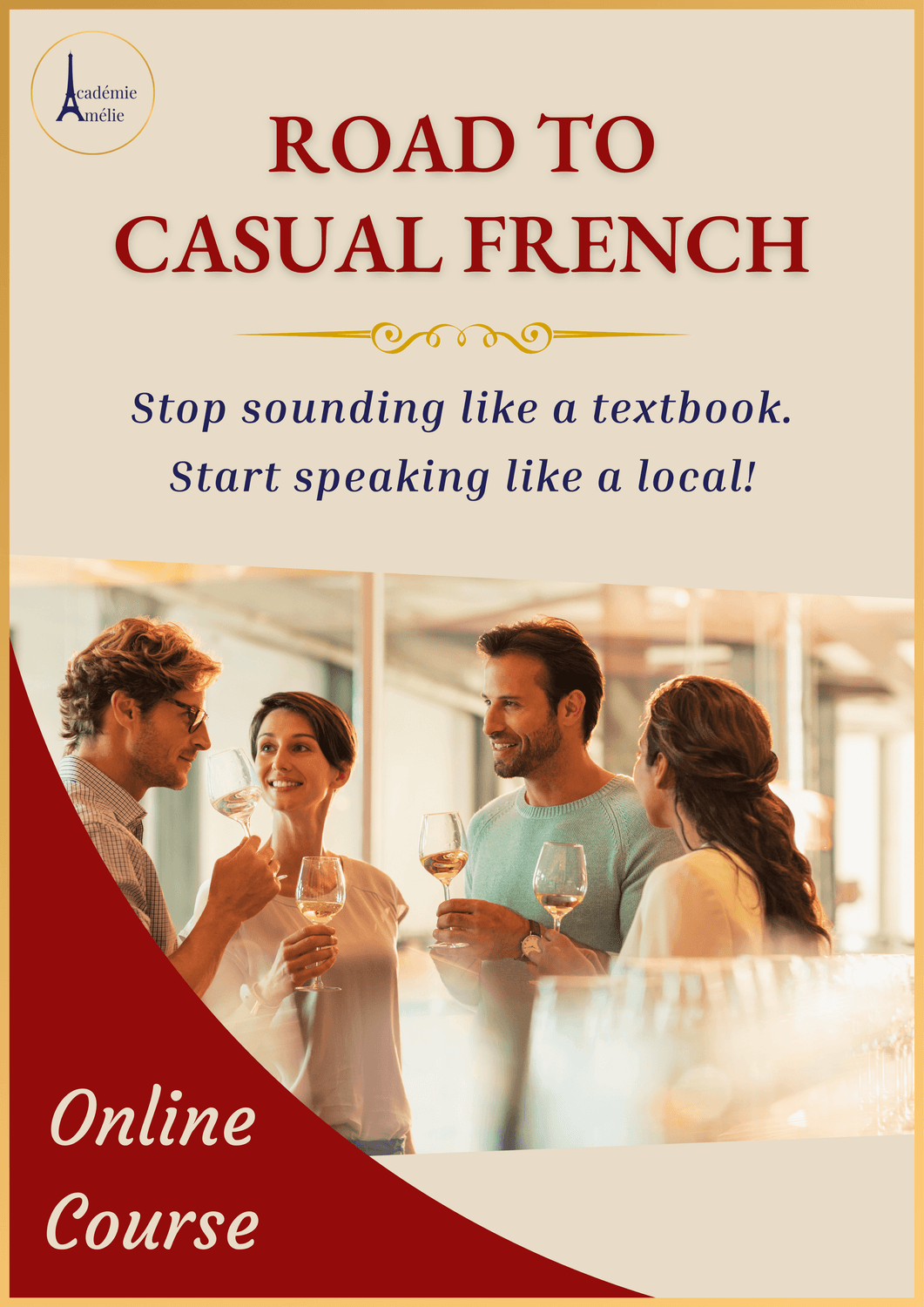 Picture of the online French course "A1 Prestige"