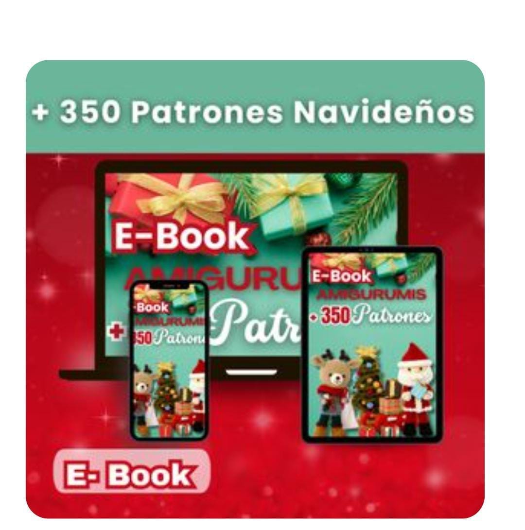 Pack Especial de Navidad Amigurumis y Decoracion a crochet