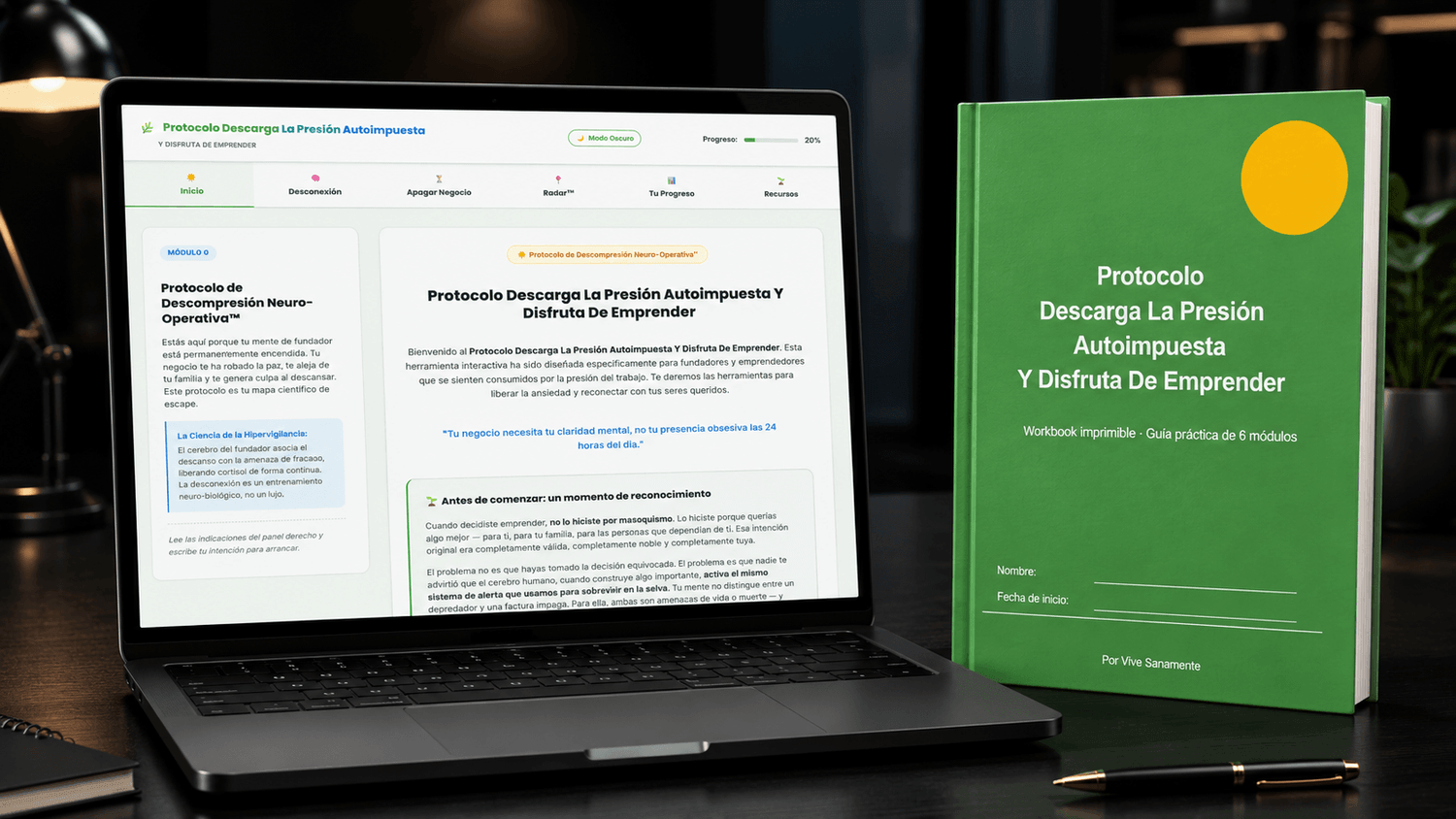 Protocolo Descarga La Presión Autoimpuesta Y Disfruta De Emprender