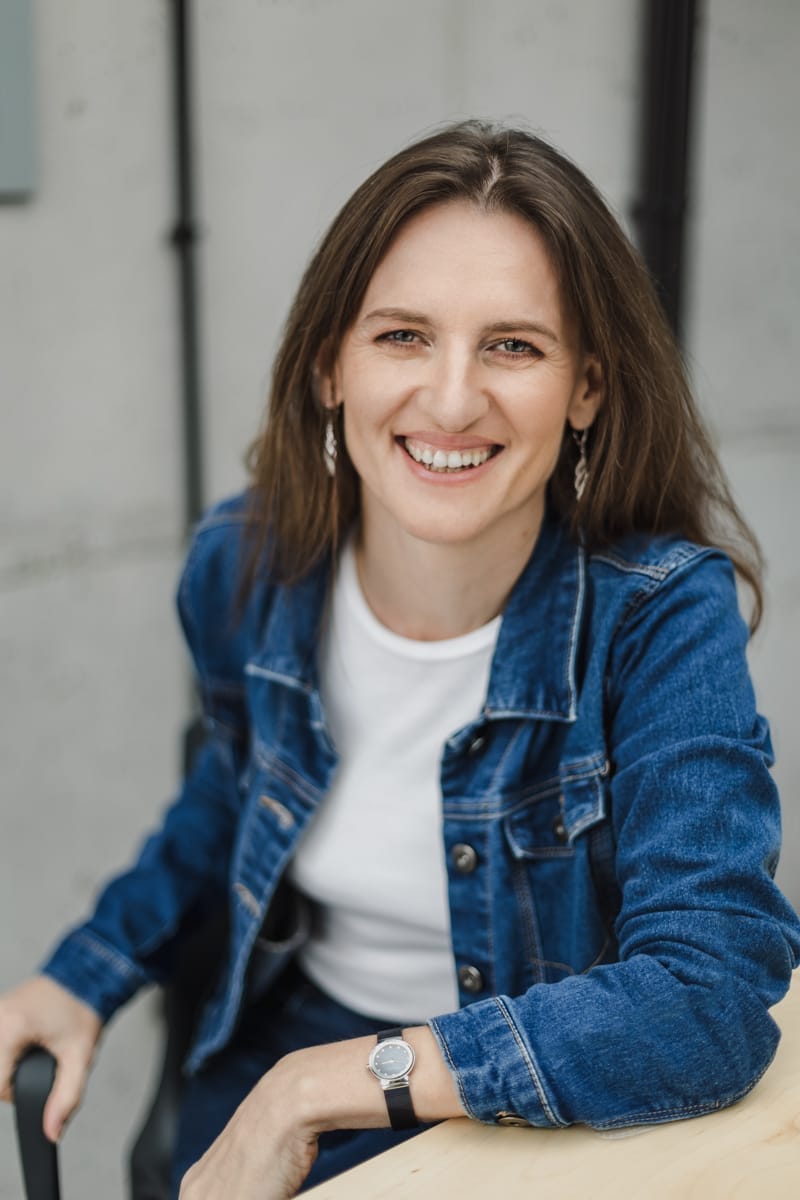 Jolanta Valentin — prowadząca warsztaty o finansach, emocjach i wartościach.