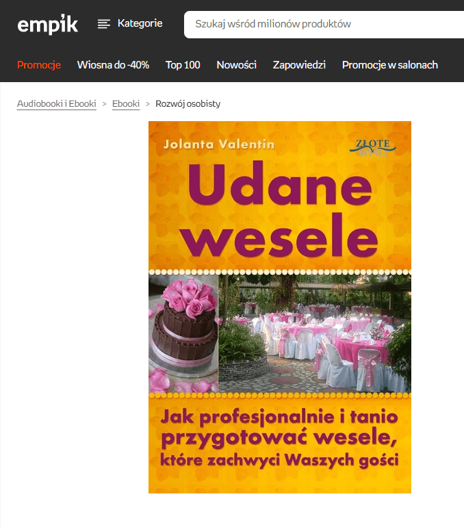 Kup Udane wesele w Empiku