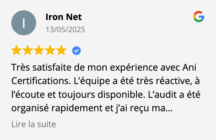 Témoignage client 1