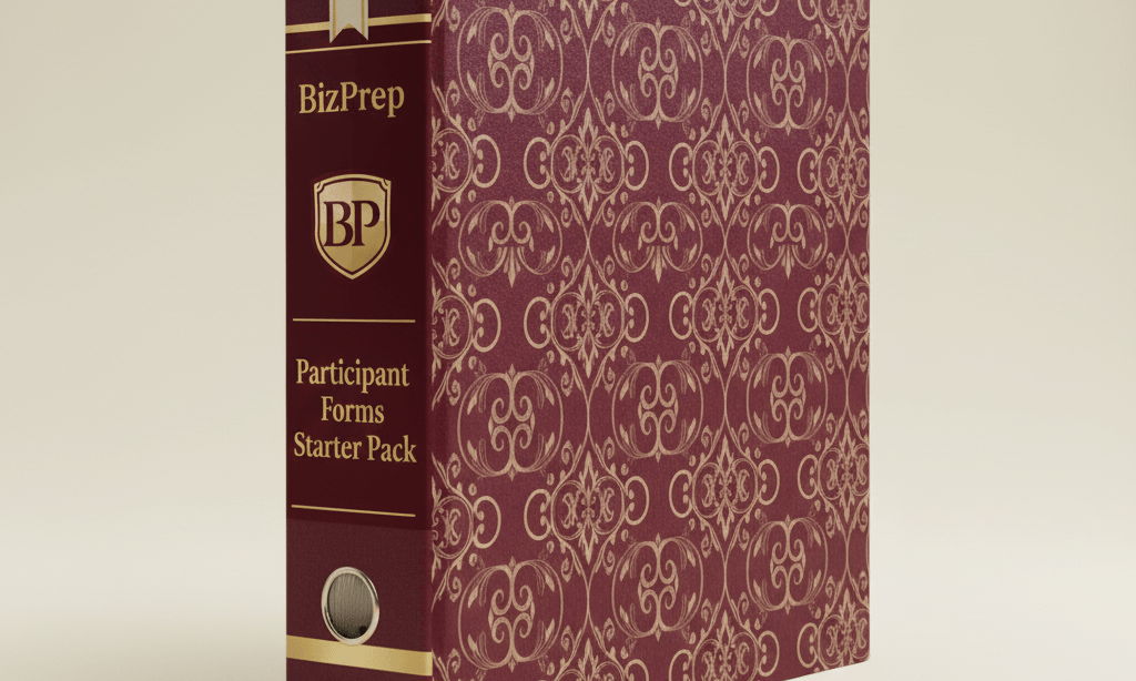 Participant Forms Starter Pack