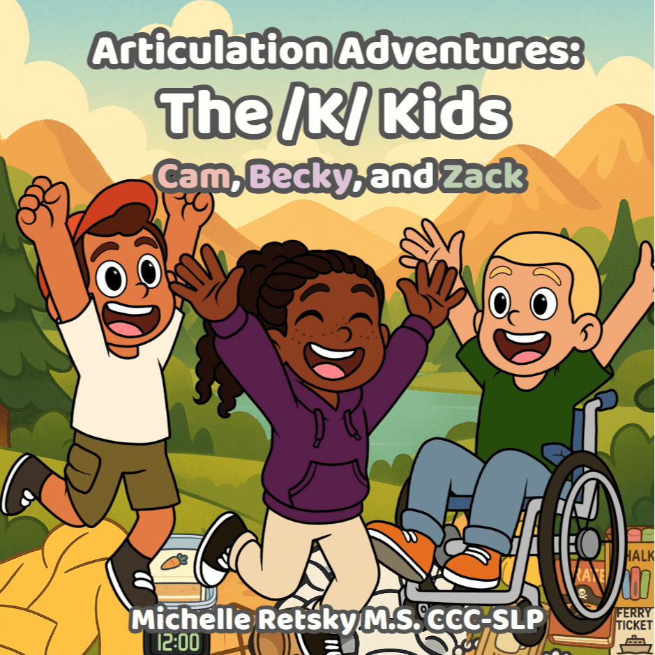 The /k/ Kids: A Speech Therapy Story Targeting the /k/ Sound in Initial, Medial, and Final Positions