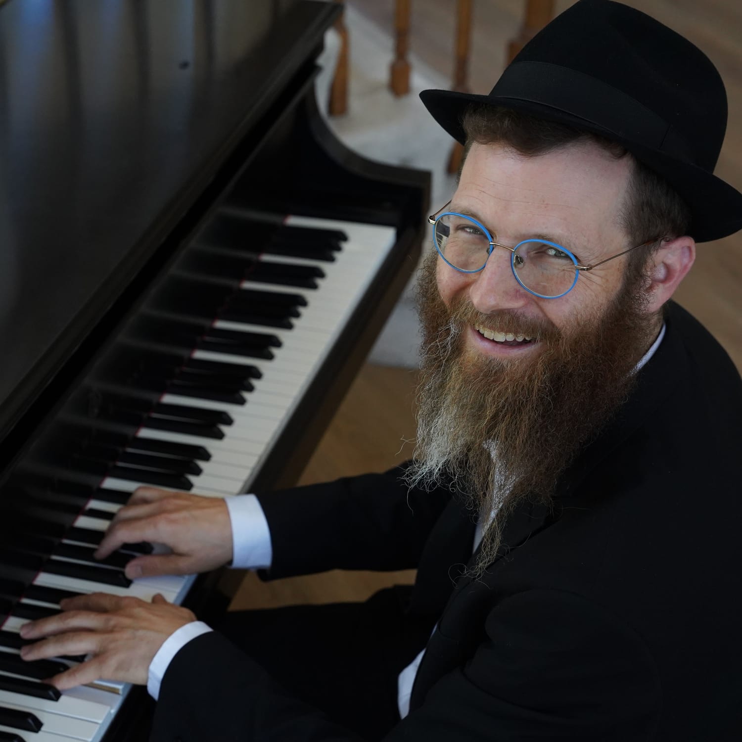 Dan Berry at the piano