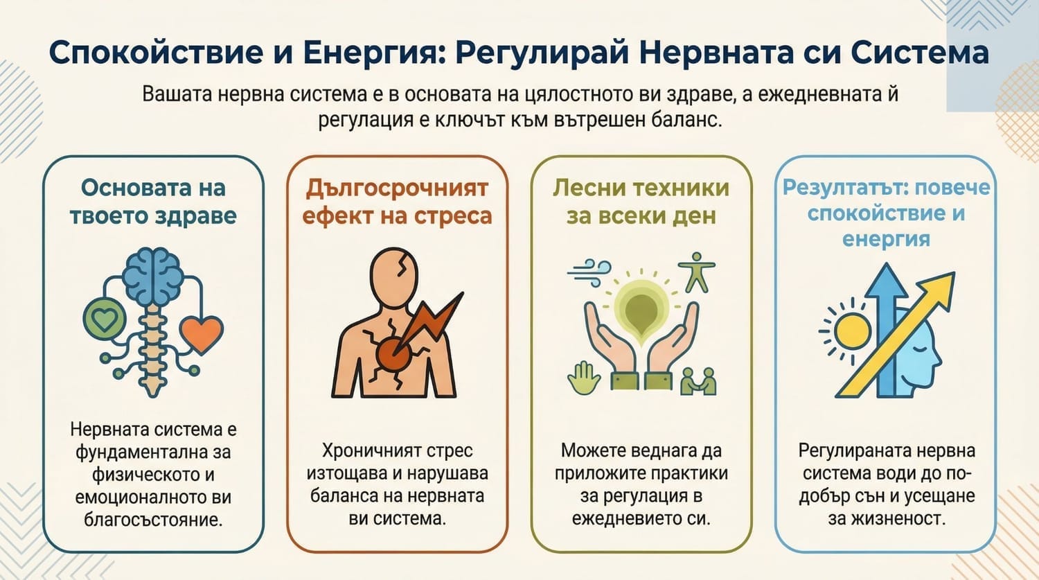 Диаграма на нервната система и нейните функции