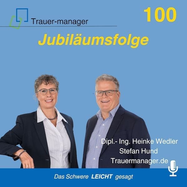 Link zum Podcast des Trauermanagers - Das Schwere LEICHT gesagt
