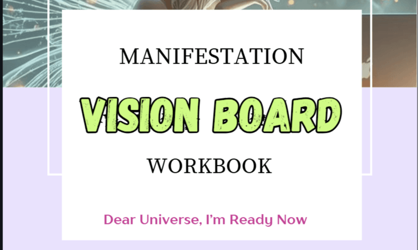 Manifestation Vision Board Workbook