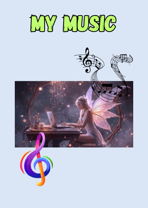 Fairy on a beach vacation with sunglasses and cocktail representing freedom travel