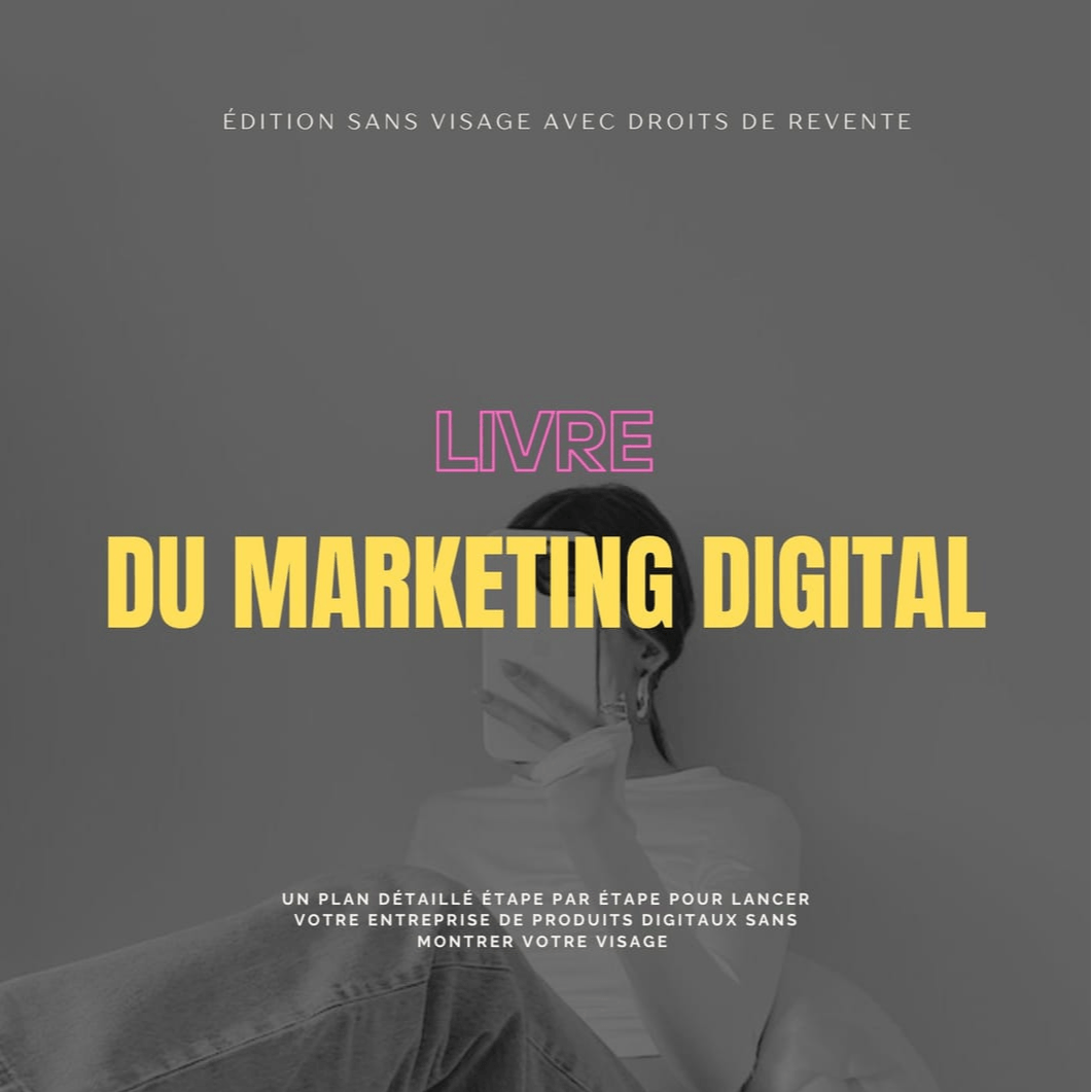 Marketing digital sans visage