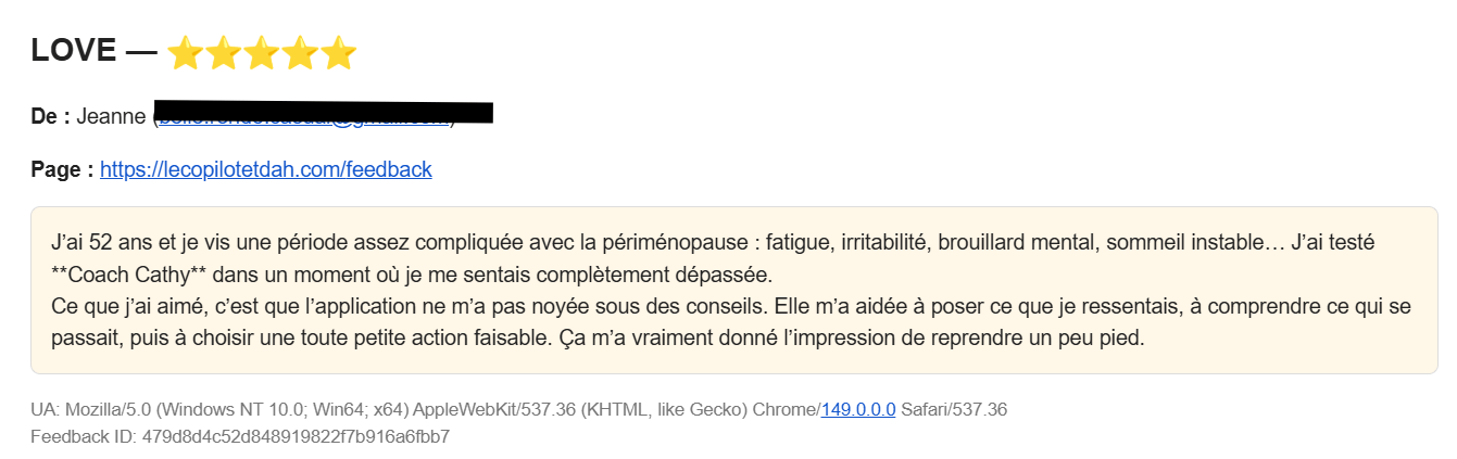 Avis Jeanne