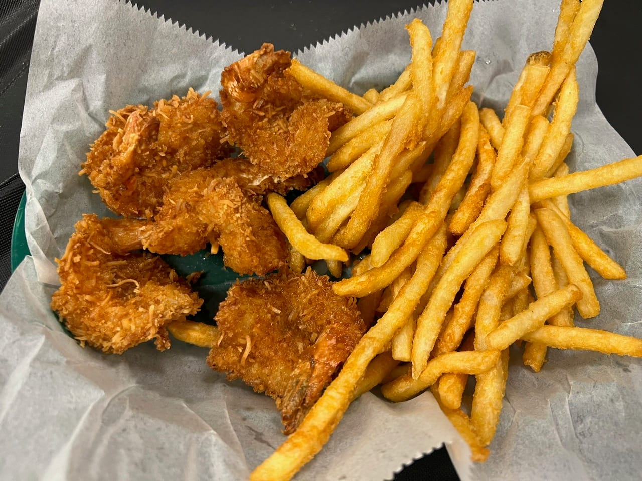 Coconut Shrimp Basket