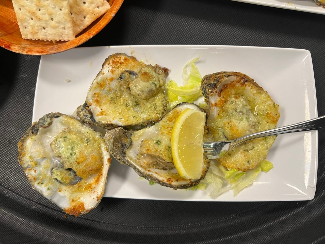 Fire Roasted Oysters