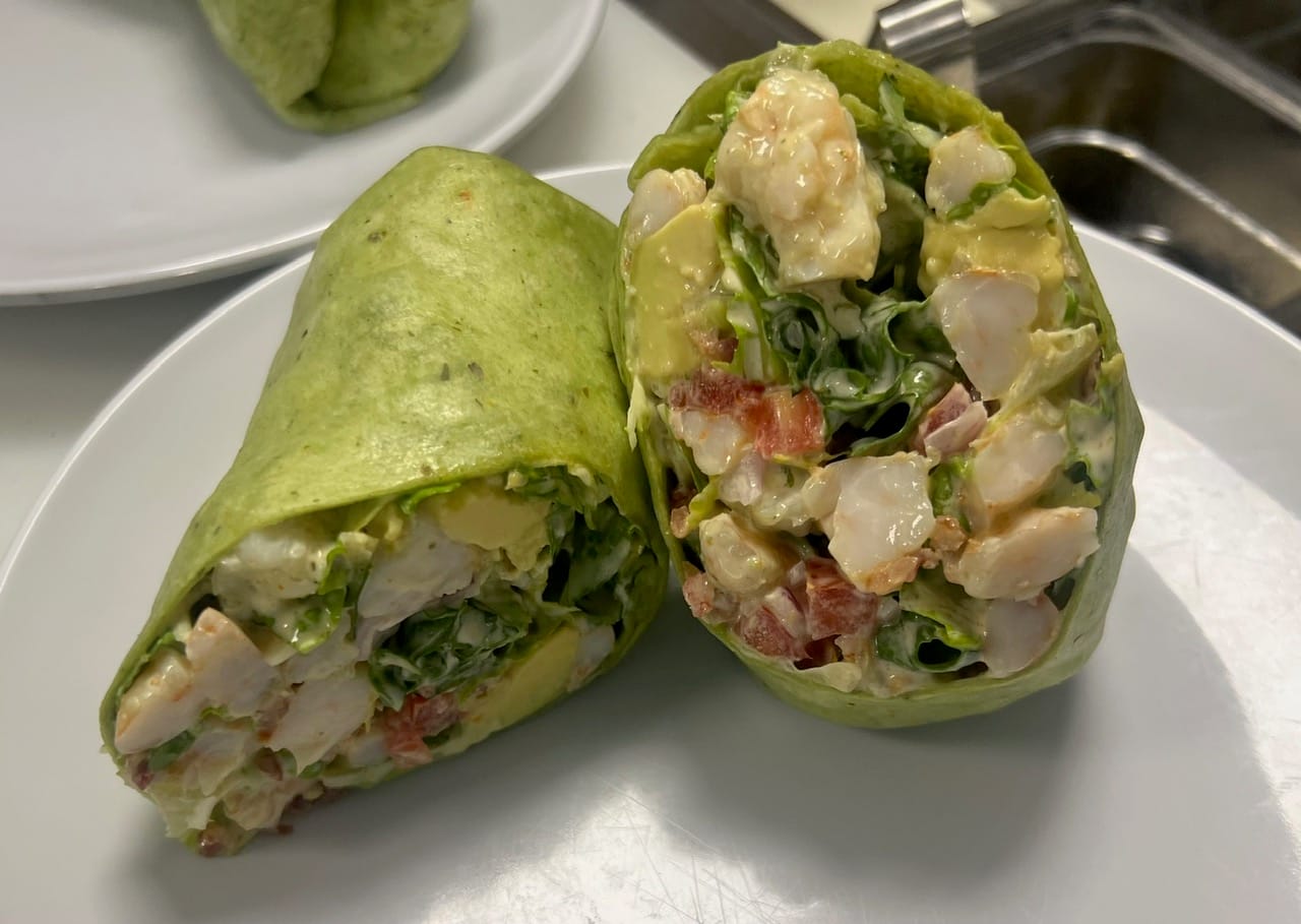 Shrimp BLT Wrap