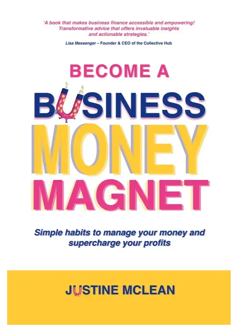 book cover, Become a Business Money Magnet	