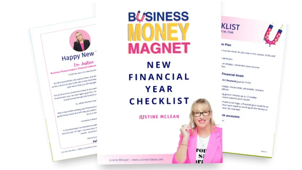 An image of the new financial year checklist workbook cover	