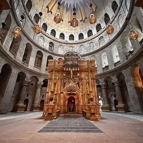 Le Saint Édicule (Tombeau de Jésus)