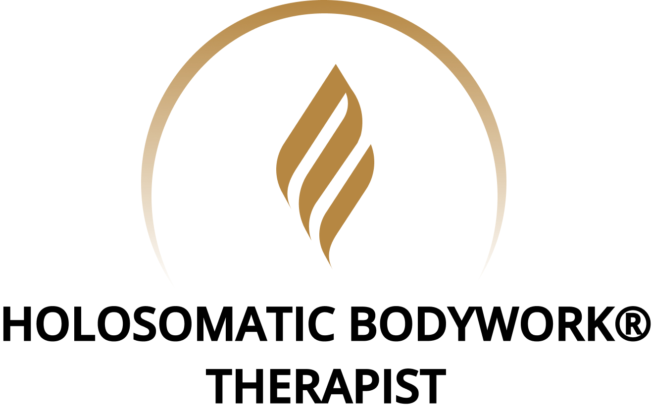 Official badge issued by Innercamp for certified Holosomatic Bodywork Therapist