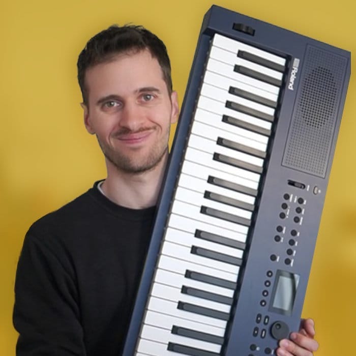 Hugo - Joue du piano - Logo