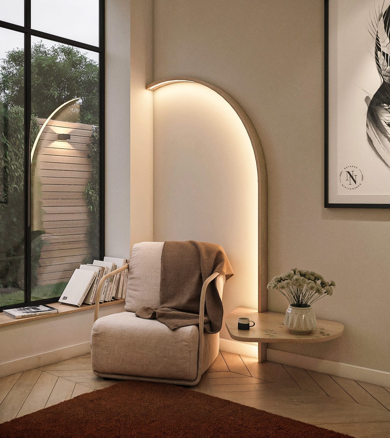 Salon cosy pour se détendre