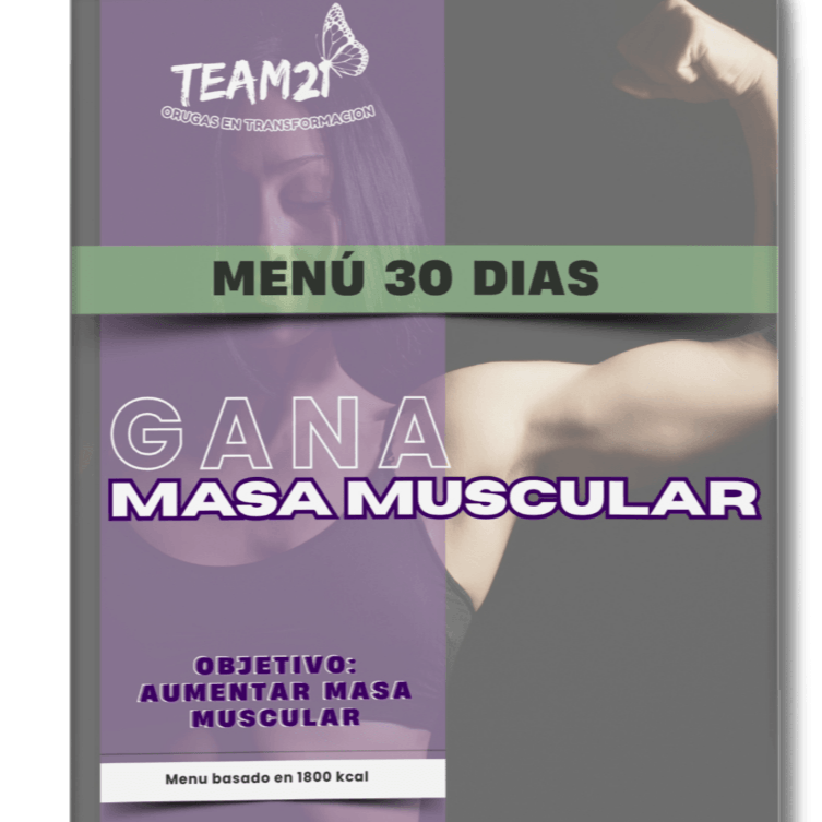 Menú Gana Masa Muscular en 30 días
