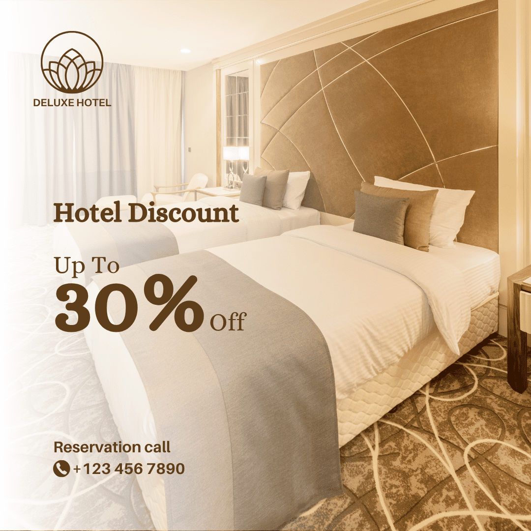 Modern Hotel Promo IG Post_by Solcreative Agency