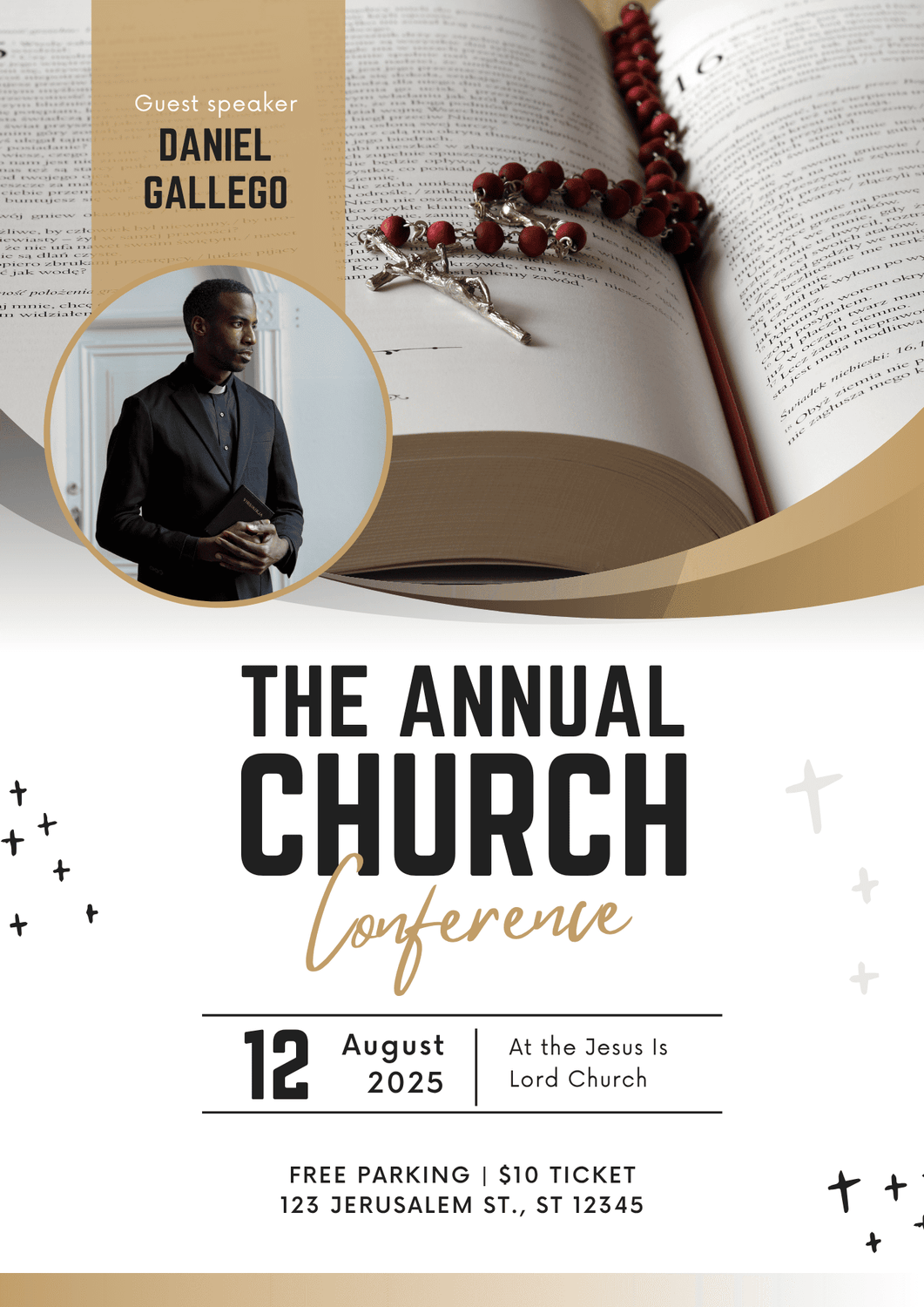Church Conference Flyer_by Solcreative Agency