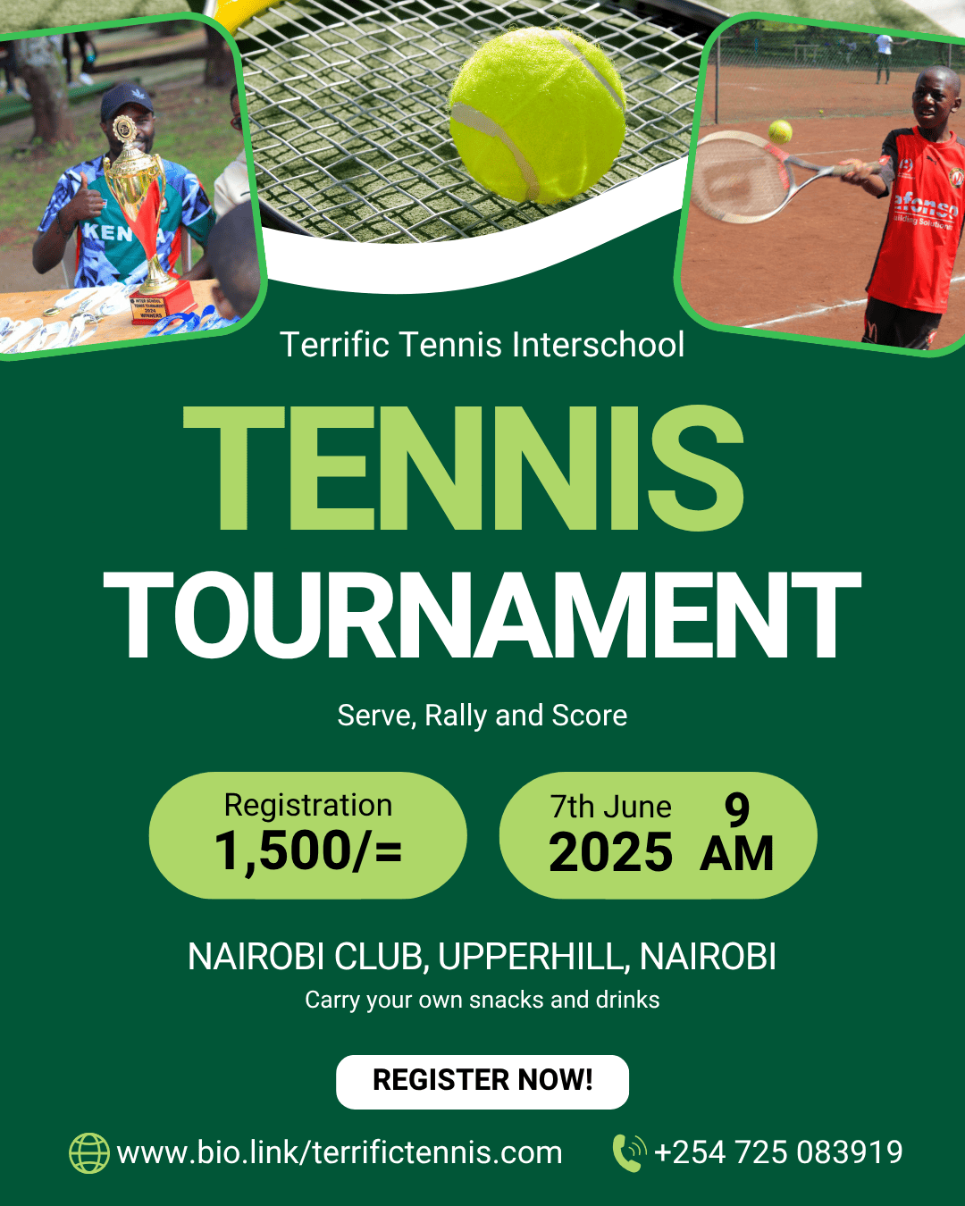 4th Edition Tennis Tournament Flyer_07062025 Post_by Solcreative Agency
