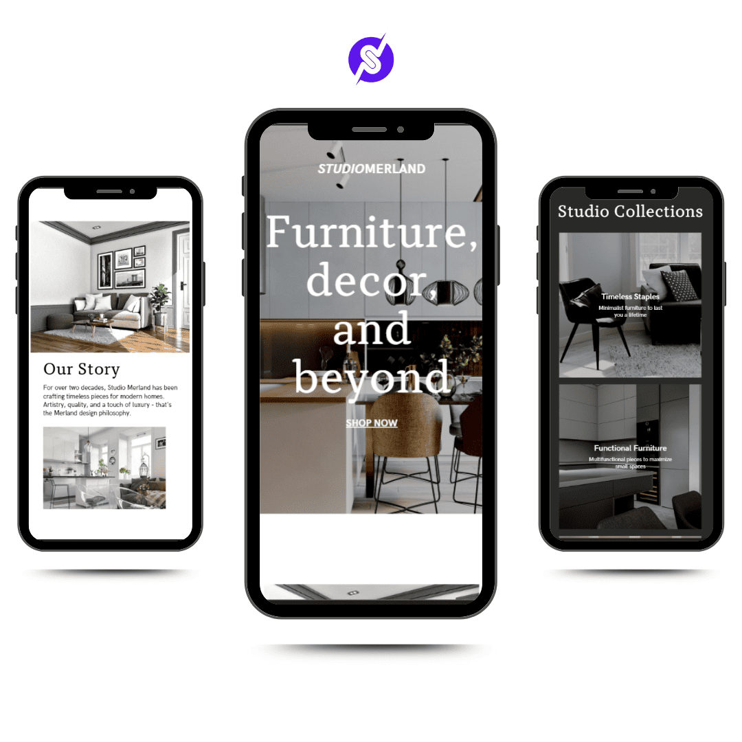 Studio Furniture Website_by Solcreative Agency