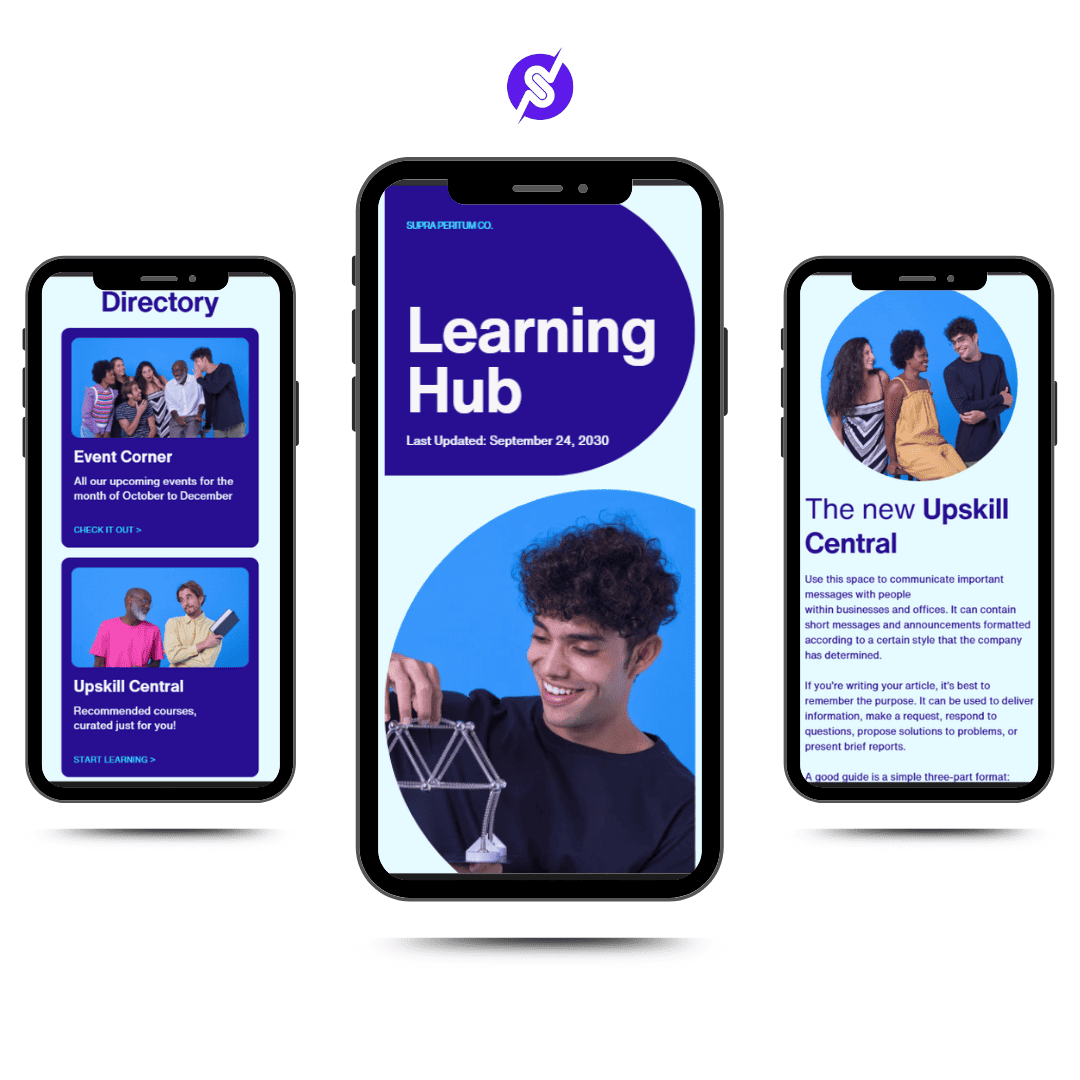 Learning Hub Website solcreativehub_by Solcreative Agency