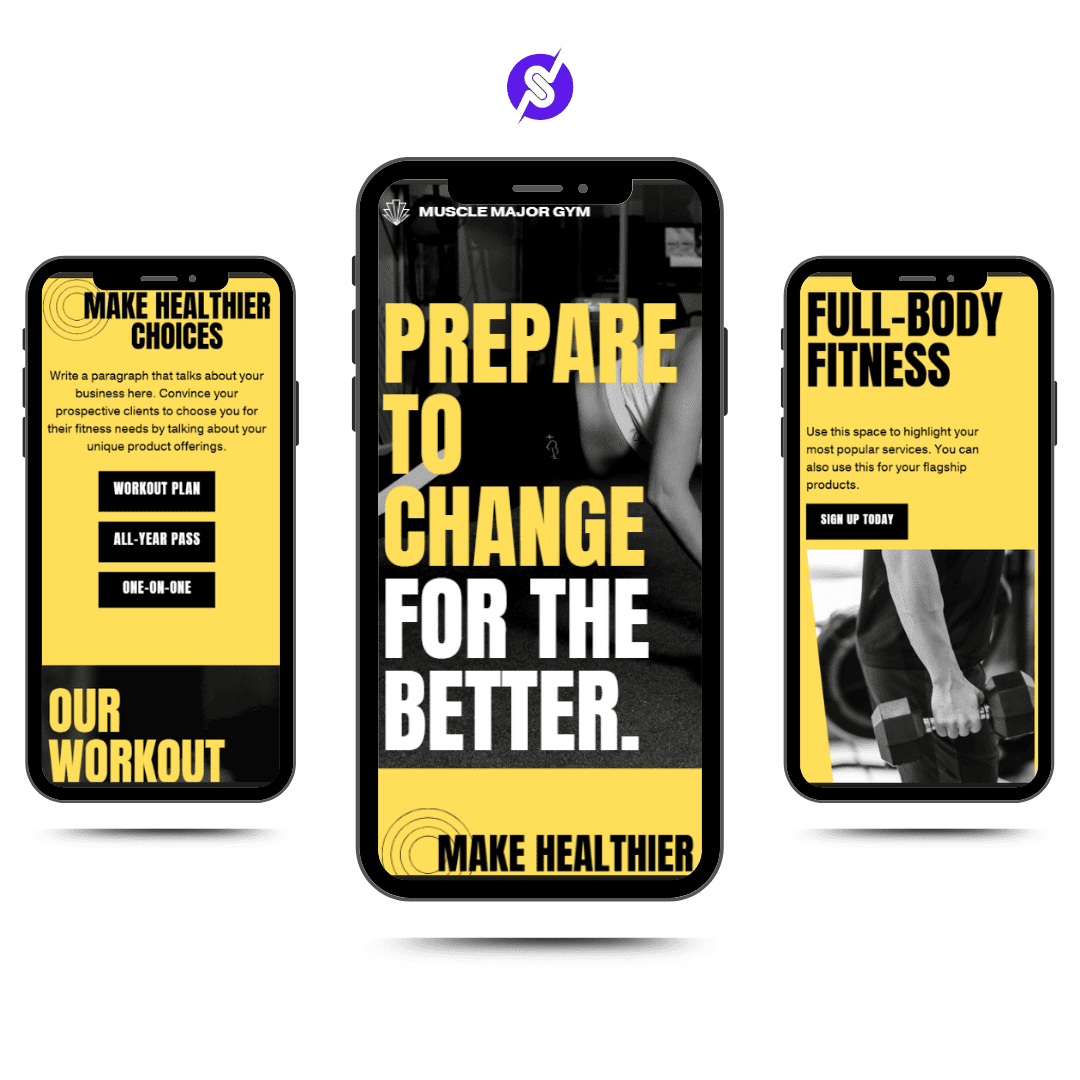 Gym Fitness Website solcreativehub_by Solcreative Agency