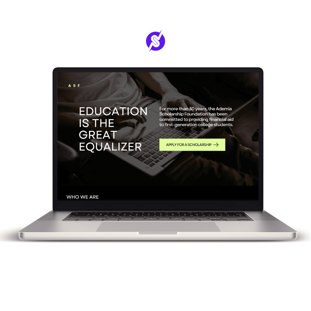 School Scholarship Website solcreativehub.com_by Solcreative Agency