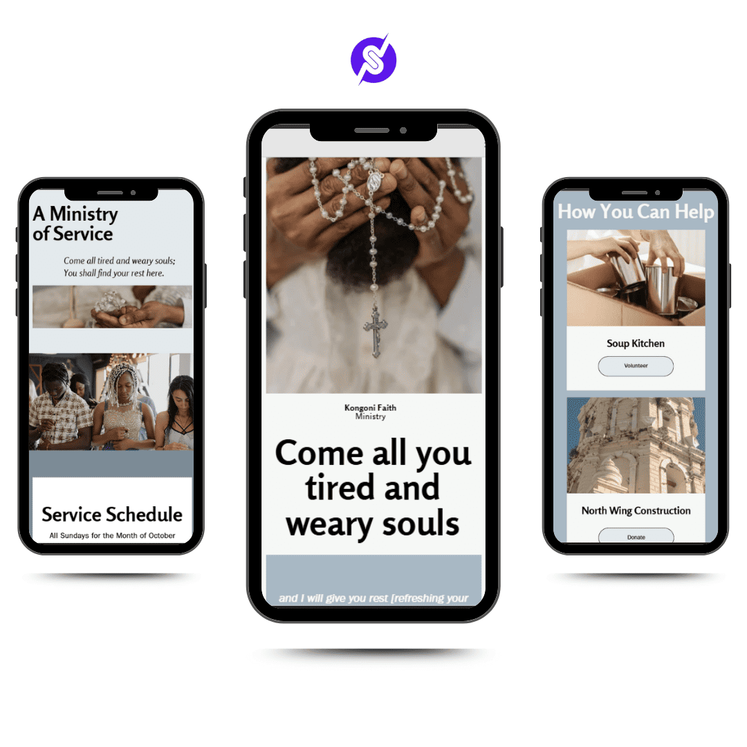 Kongoni Catholic Church Website solcreativehub.com_by Solcreative Agency