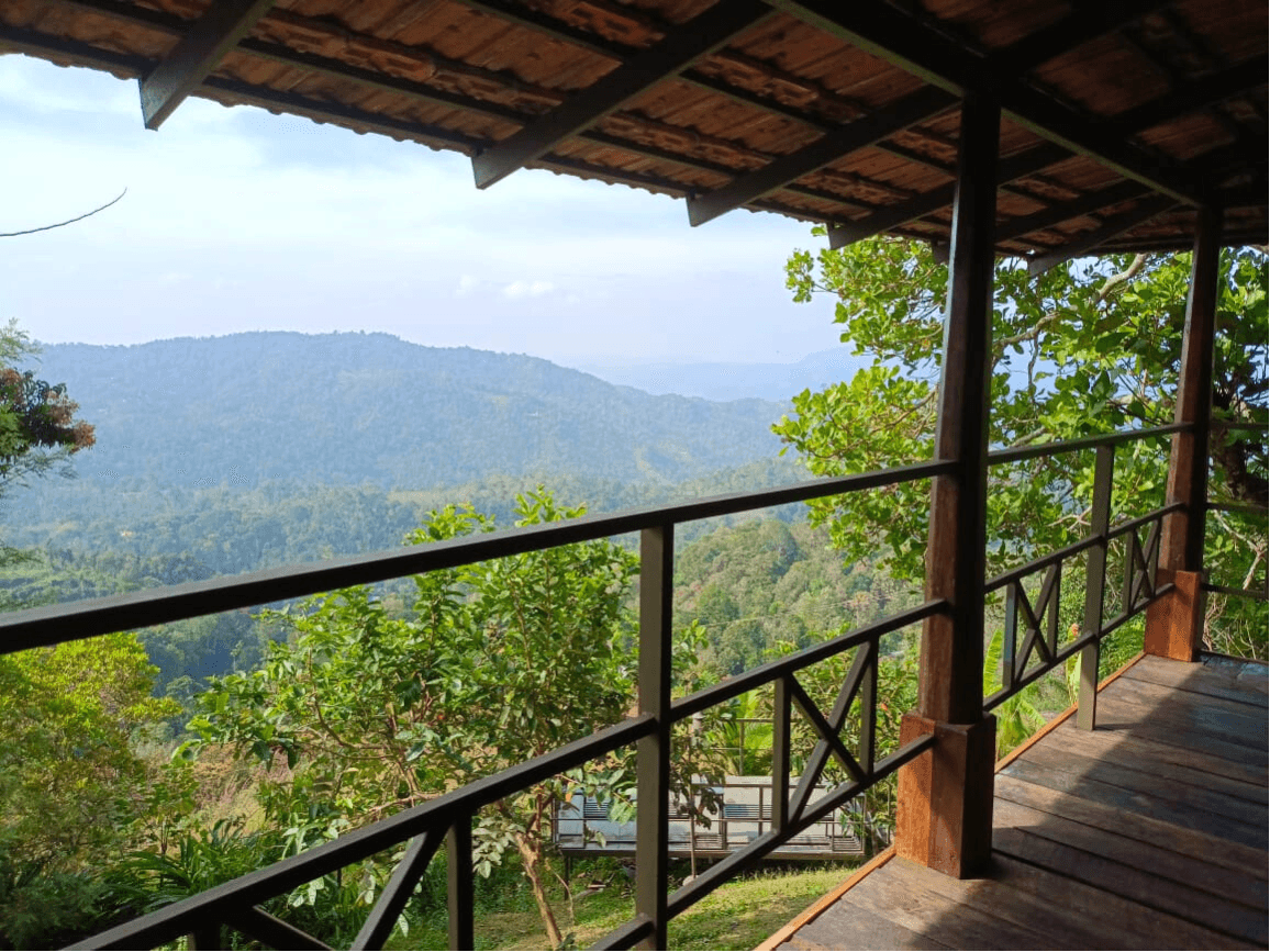 Mountain view balcony | Misty Hogans