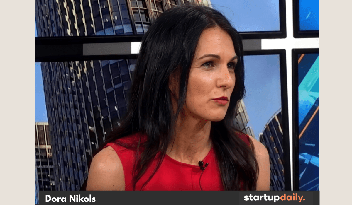 Dora Nikols being interviewed on Startup Daily about personal branding, visibility and business growth.