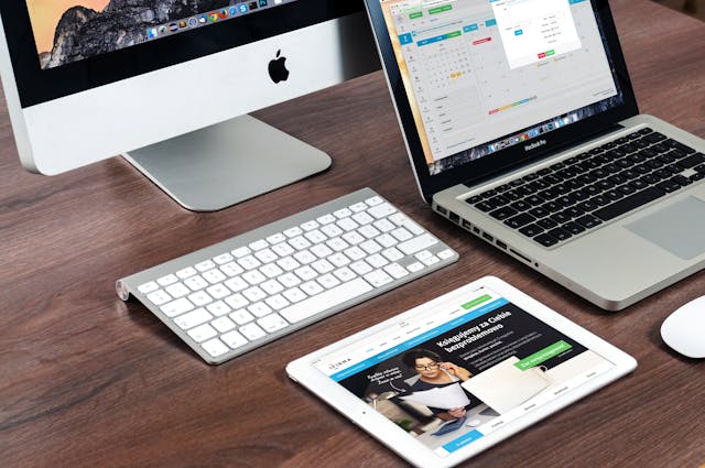 Bureau laptop