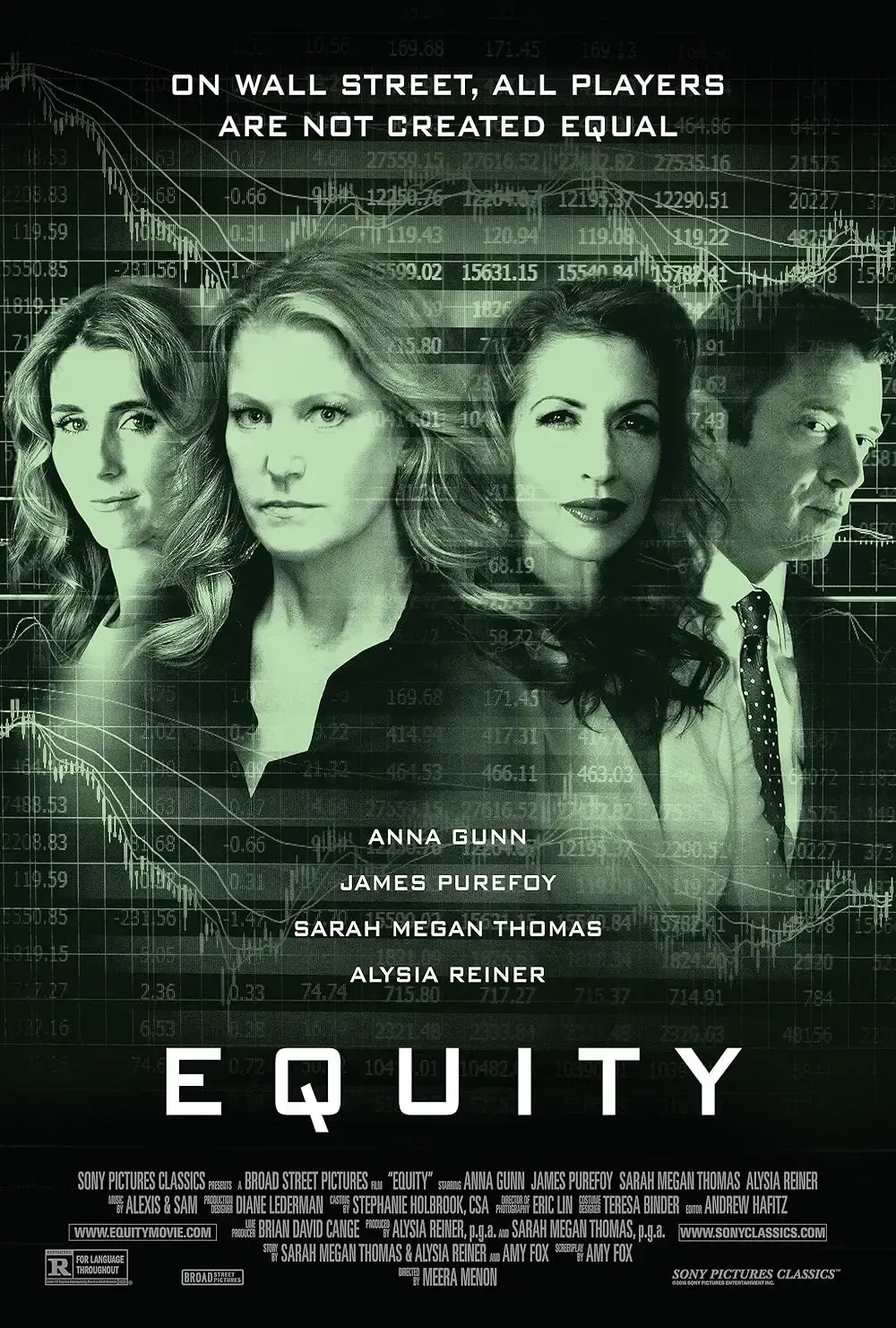 Capa do Filme Equity 2016