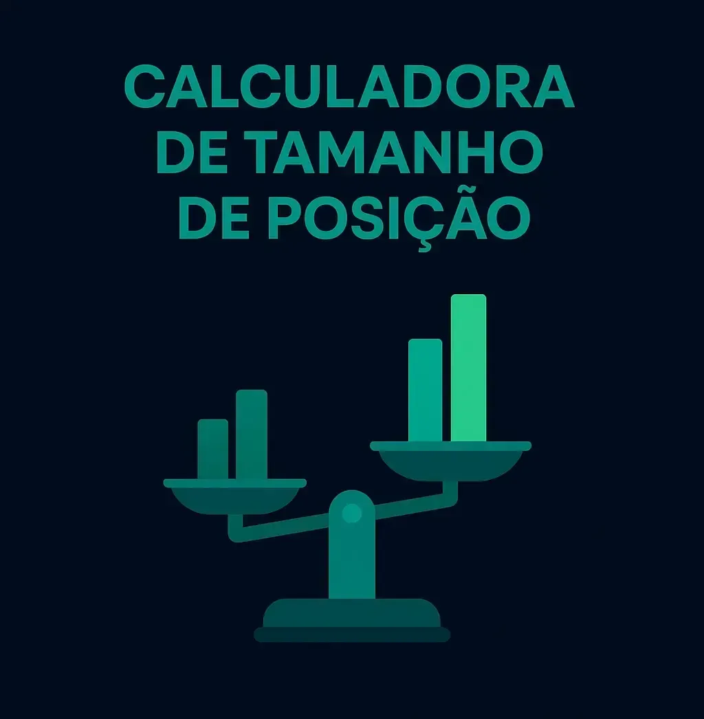 Calculadora de Tamanho da Posição para Forex, Metais, Índices, Futuros e Criptomoedas
