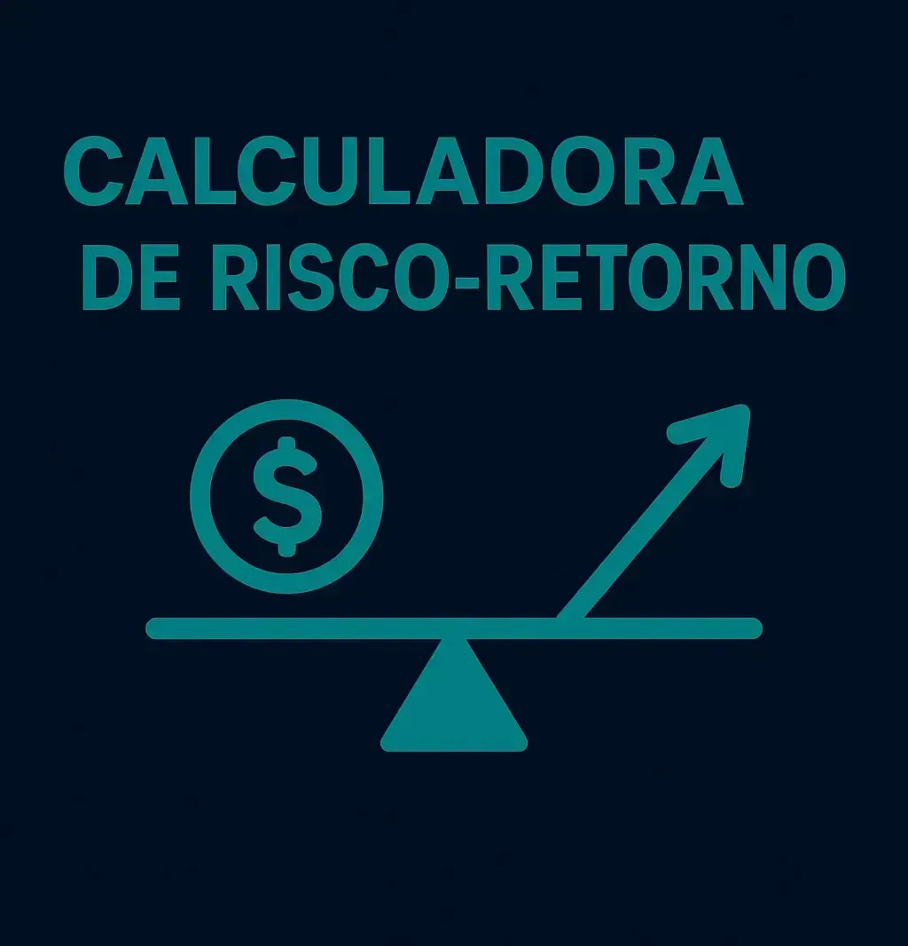 Calculadora de Risco-Retorno para planeamento de trades