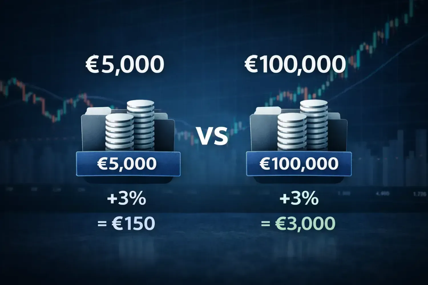Comparação de Lucros de Trading
