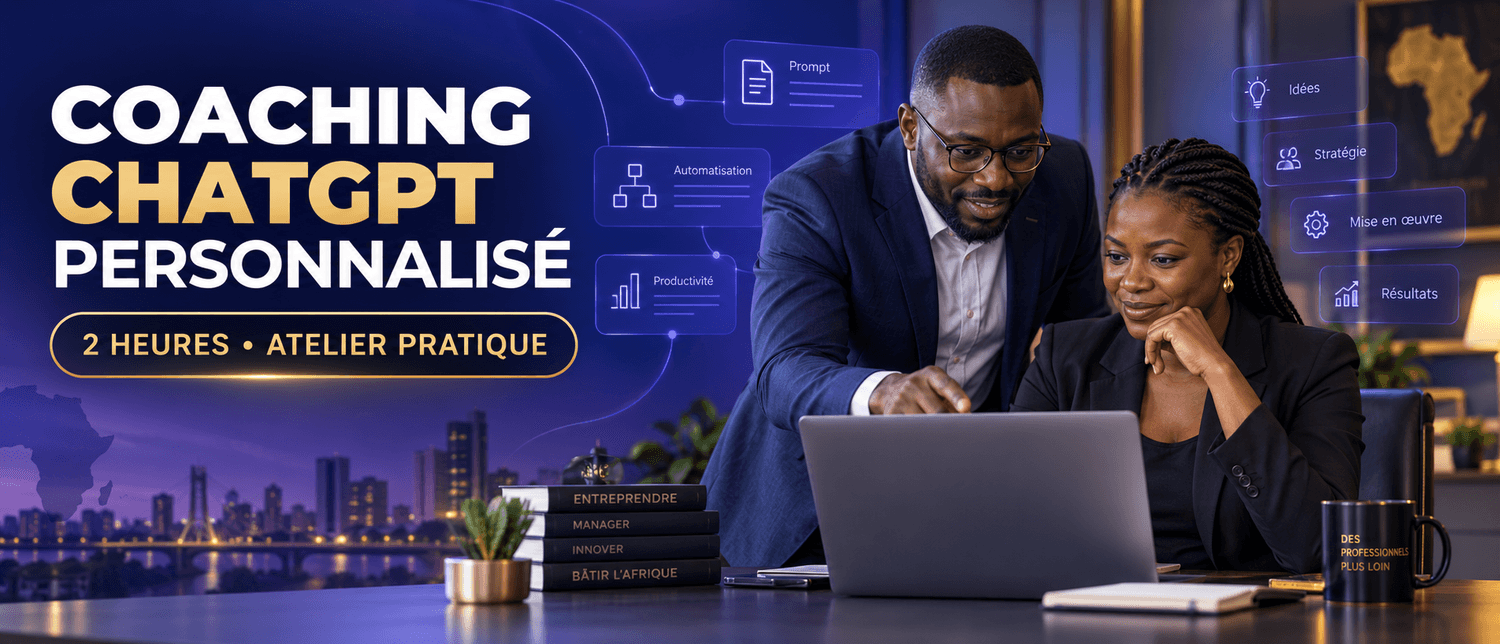 Coaching ChatGPT personnalisé 2 heures – Jean Fabrice AKA