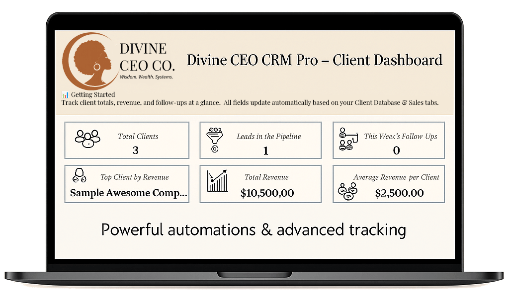 ✨ CRM Pro: Structure Meets Soul