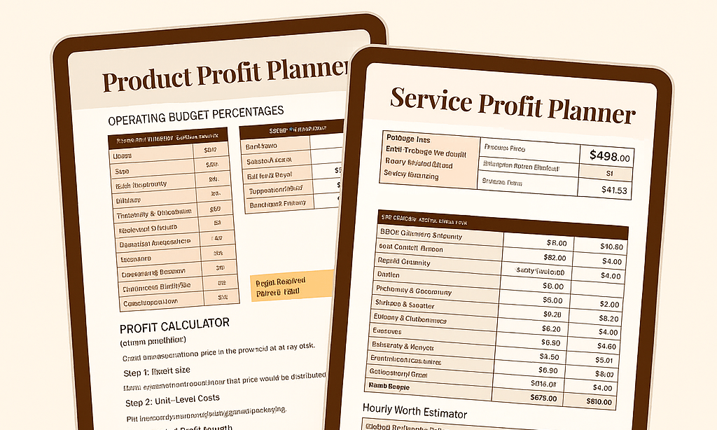 ✨ Get Your Profit Planner Bundle Now!