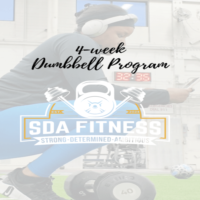 Dominate Your Fitness: Custom 4-Week Dumbbell Program