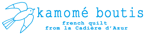 Kamome Boutis : french quilt from la Cadiere d'Azur