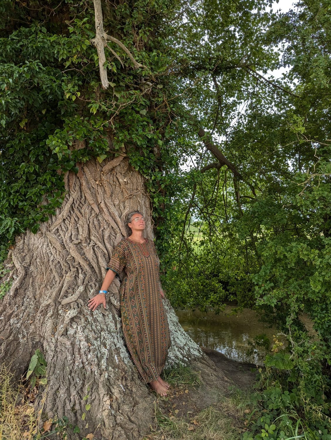 feminine embodiment ritual outdoors