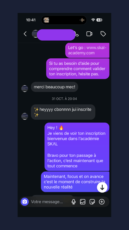 Témoignage élève SKΛL 9