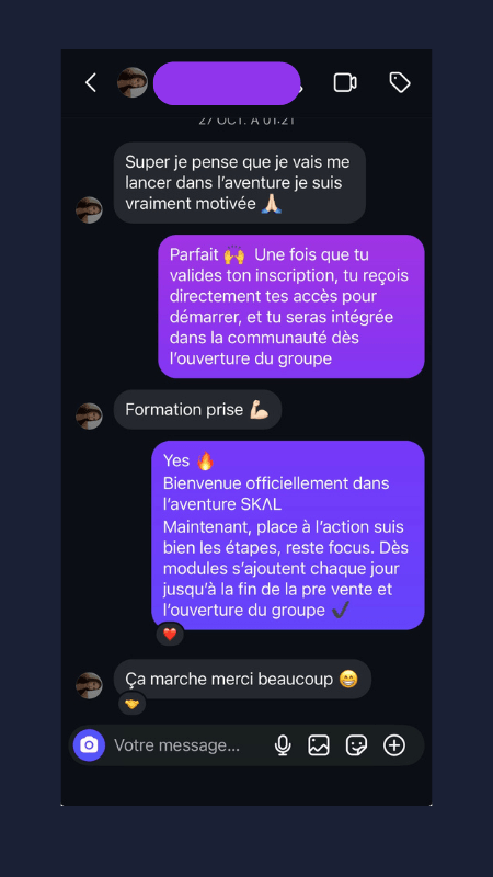 Témoignage élève SKΛL 5