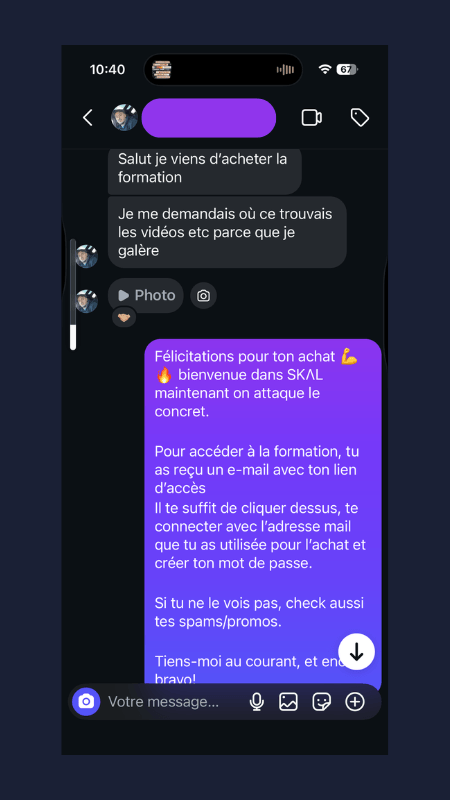 Témoignage élève SKΛL 8